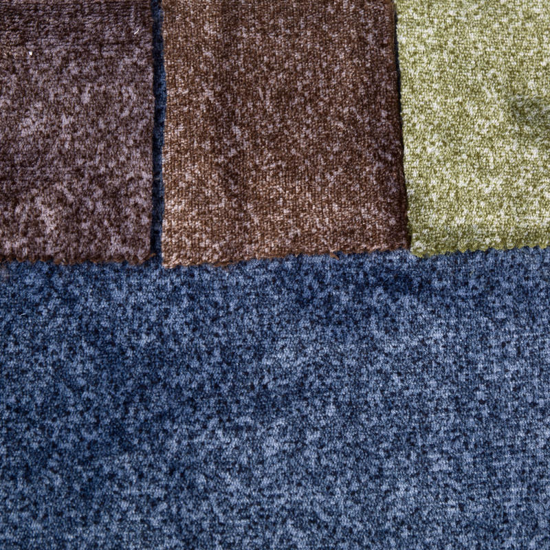 Dubbelzijdig gegraveerd polyester koraal fluweel