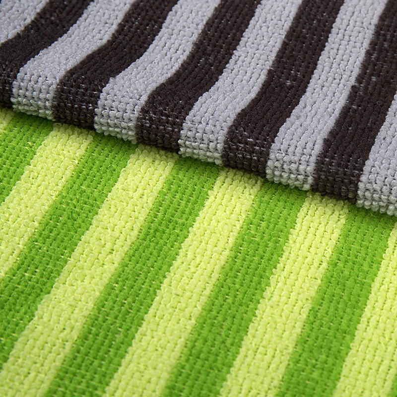 Enkelzijds gedrukte all-polyester Terry-doek
